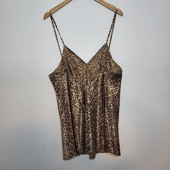 Versailles Animal Print Chemise Size L - Picture 5 of 9